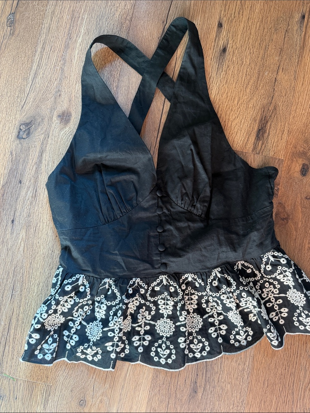 Express peplum tank